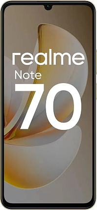 Смартфон Realme Note 70 6/128 ГБ, золотой Фото 3