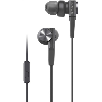 Наушники Sony MDR-XB55AP, черный Фото 1