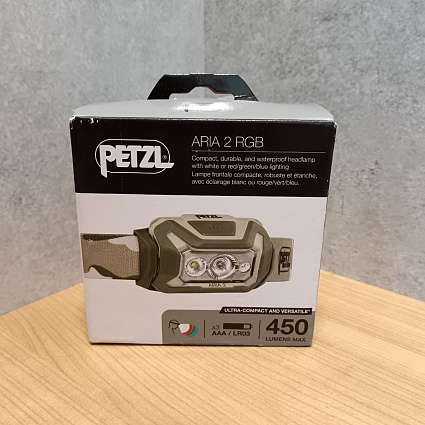 Налобный фонарь Petzl Aria 2 RGB, камуфляжный Фото 2