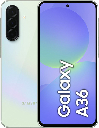 Смартфон Samsung Galaxy A36 12/256Гб, лайм Фото 1