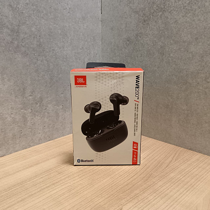 Беспроводные наушники JBL Wave 200, черный Фото 2