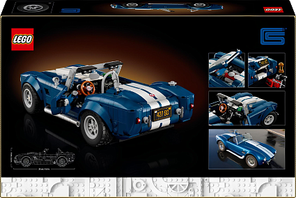 Конструктор LEGO Icons 10357 Shelby Cobra 427 S/C Фото 2
