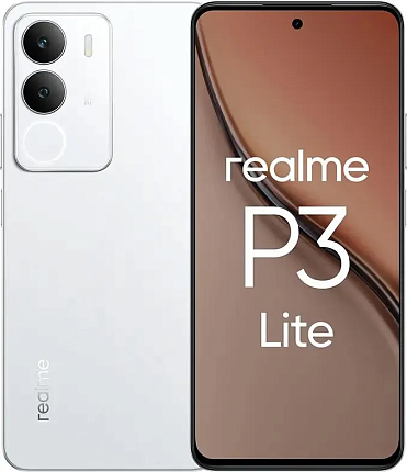 Смартфон Realme P3 Lite 8/256 ГБ, белый Фото 1
