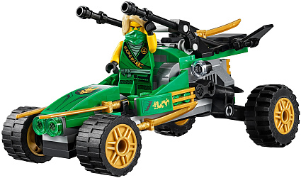 Конструктор LEGO Ninjago 71700 Тропический внедорожник, 127 дет. Фото 3