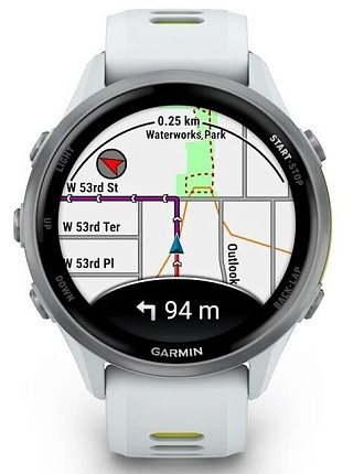 Смарт-часы Garmin Forerunner 970, Silver/White (010-02969-11) Фото 2