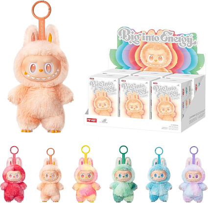 Мягкая игрушка Pop Mart Labubu The Monsters Big into Energy Blind Box (6 штук) Фото 1