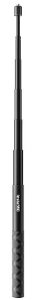 Телескопическая селфи-палка Insta360 Invisible Selfie Stick 114 см, черный Фото 2