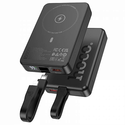 Внешний аккумулятор Hoco Q24 10000 mAh черный Фото 1