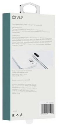 Чехол VLP Crystal Case для Samsung Galaxy A56, прозрачный (1052046) Фото 4