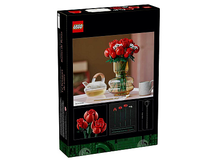 Конструктор LEGO The Botanical Collection Bouquet of Roses (10328) Фото 2