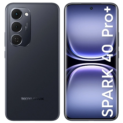 Смартфон Tecno SPARK 40 Pro+ 8/256 Гб, черный Фото 1