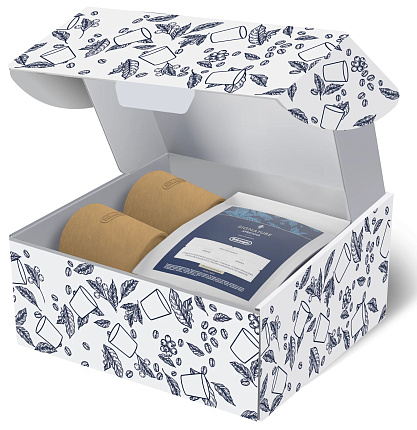 Набор с кружками DeLonghi White Signature Фото 2