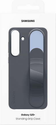 Чехол Samsung Standing Grip Case Galaxy S25 Plus, черный (EF-GS936CBEGRU) Фото 6