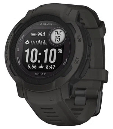 Смарт-часы  Garmin Instinct 2 Solar, графитовый (010-02627-00) Фото 1
