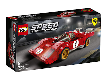 Конструктор LEGO Speed Champions 76906 1970 Ferrari 512 M Фото 1