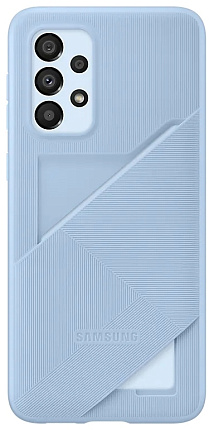 Чехол Samsung Galaxy A33 5G Card Slot Cover ( EF-OA336TLEGRU), голубой Фото 1