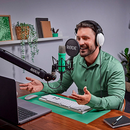 Микрофон RODE NT1 Signature Series, зеленый Фото 6