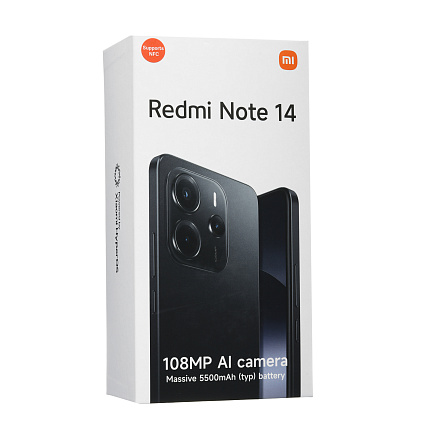 Смартфон Xiaomi Redmi Note 14 SIM + eSIM, 8 Гб RAM, 128 Гб, черный (EU) Фото 11