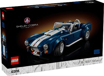 Конструктор LEGO Icons 10357 Shelby Cobra 427 S/C Фото 1