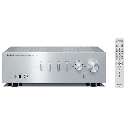 Интегральный усилитель стерео Yamaha A-S301, серебристый Фото 1