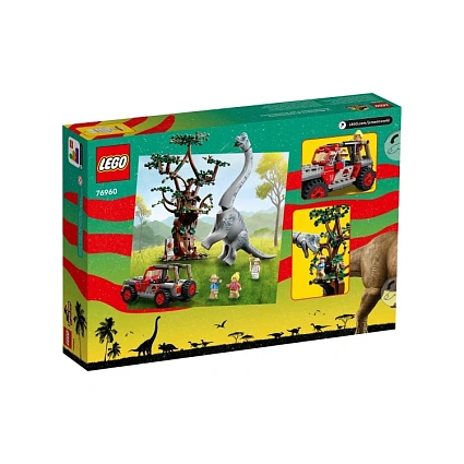 Конструктор LEGO Jurassic World 76960 Встреча с Брахиозавром Фото 1