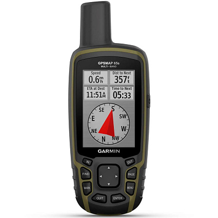 Навигатор Garmin GPSMAP 65s, черный Фото 1