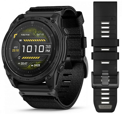Смарт-часы  Garmin Tactix 8 51mm AMOLED, черный (010-03406-01) Фото 1