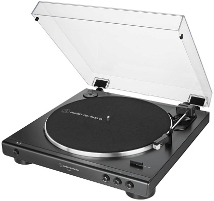 Виниловый проигрыватель Audio Technica AT-LP60XBK, черный Фото 1