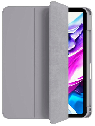Чехол VLP Split  Folio iPad Air 13 (M2), серый Фото 1