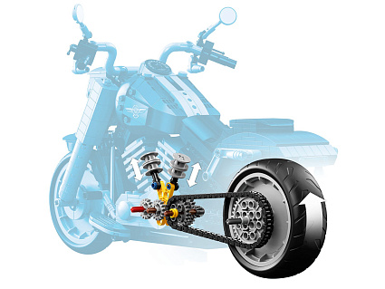 Конструктор Lego Harley-Davidson Fat Boy 10269 Фото 8