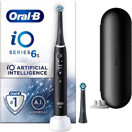 Электрическая зубная щетка Oral-B iO Series 6s, черный Фото 2