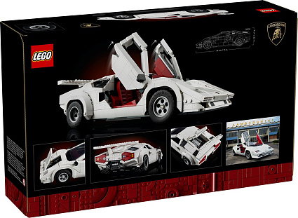 Конструктор LEGO Lamborghini Countach 5000 Quattrovalvole 10337 Фото 8