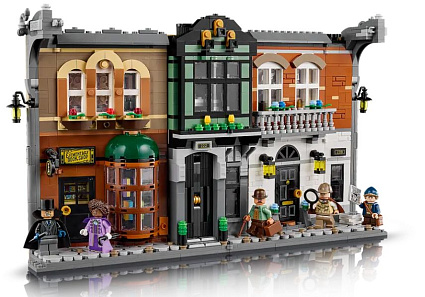 Конструктор LEGO Icons Шерлок Холмс: Книжный уголок 10351 Фото 4