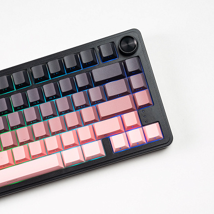 Беспроводная клавиатура CyberLynx RX75, Panda Silent Switch, розовый Фото 18