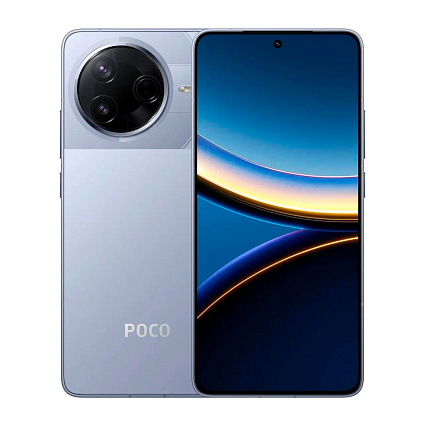 Смартфон Xiaomi Poco F7 Pro SIM + eSIM, 12 Гб RAM, 512 Гб, синий (EU) Фото 1