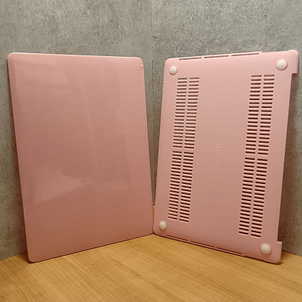 Чехол для ноутбука "vlp" Plastic Case для MacBook Pro 16" 2019-2020, светло-розовый Фото 5