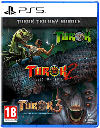 Игра Turok Trilogy Bundle для PS5, английская версия Фото 1