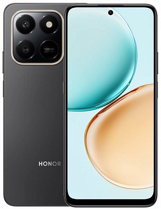 Смартфон HONOR X7d 8/256 ГБ, черный Фото 1
