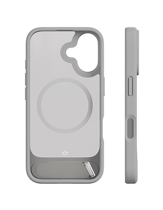 Чехол VLP Reels Case с MagSafe для iPhone 16, серый (10525001) Фото 3