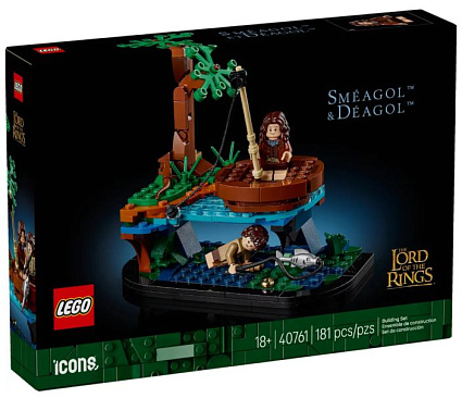 Конструктор LEGO Icons 40761 Властелин колец: Смеагол и Деагол Фото 1
