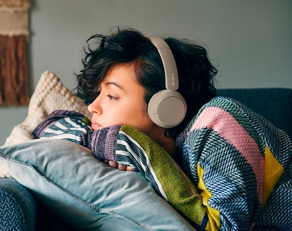 Беспроводные наушники Sony WH-CH520, Cream Фото 6