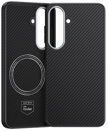 Чехол Benks ArmorPro Kevlar Y2 600D Samsung Galaxy S25, черный Фото 2