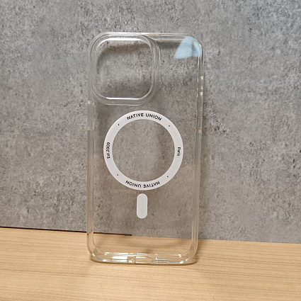 Чехол для смартфона Native Union (Re)Clear Case for iPhone 15 Pro Max, прозрачный Фото 3