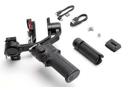 Электрический стабилизатор для зеркального фотоаппарата DJI RS 3 Mini, черный Фото 2