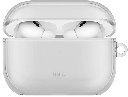 Чехол Uniq Glase Glossy для AirPods Pro 3, прозрачный (AIRPODSPRO3-GLSGCLR) Фото 2