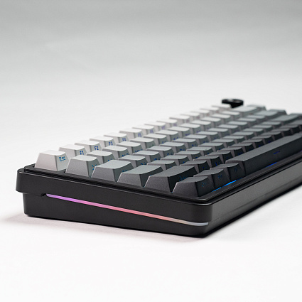 Беспроводная клавиатура CyberLynx RX75, Flow Blue Switch, серый Фото 14
