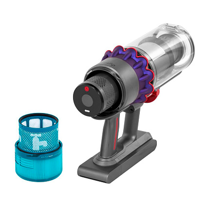 Вертикальный пылесос Dyson Gen5Detect Absolute EU, фиолетовый/железо Фото 10