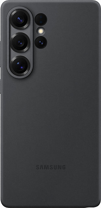 Чехол Samsung Silicone Case для Galaxy S25 Ultra, черный (EF-PS938CBEGRU) Фото 1