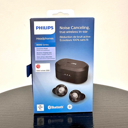 Беспроводные наушники Philips Headphones TWS Bluetooth, черный Фото 2