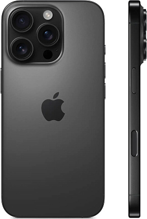 Смартфон Apple iPhone 16 Pro 128Гб, Black Titanium (черный) Фото 2